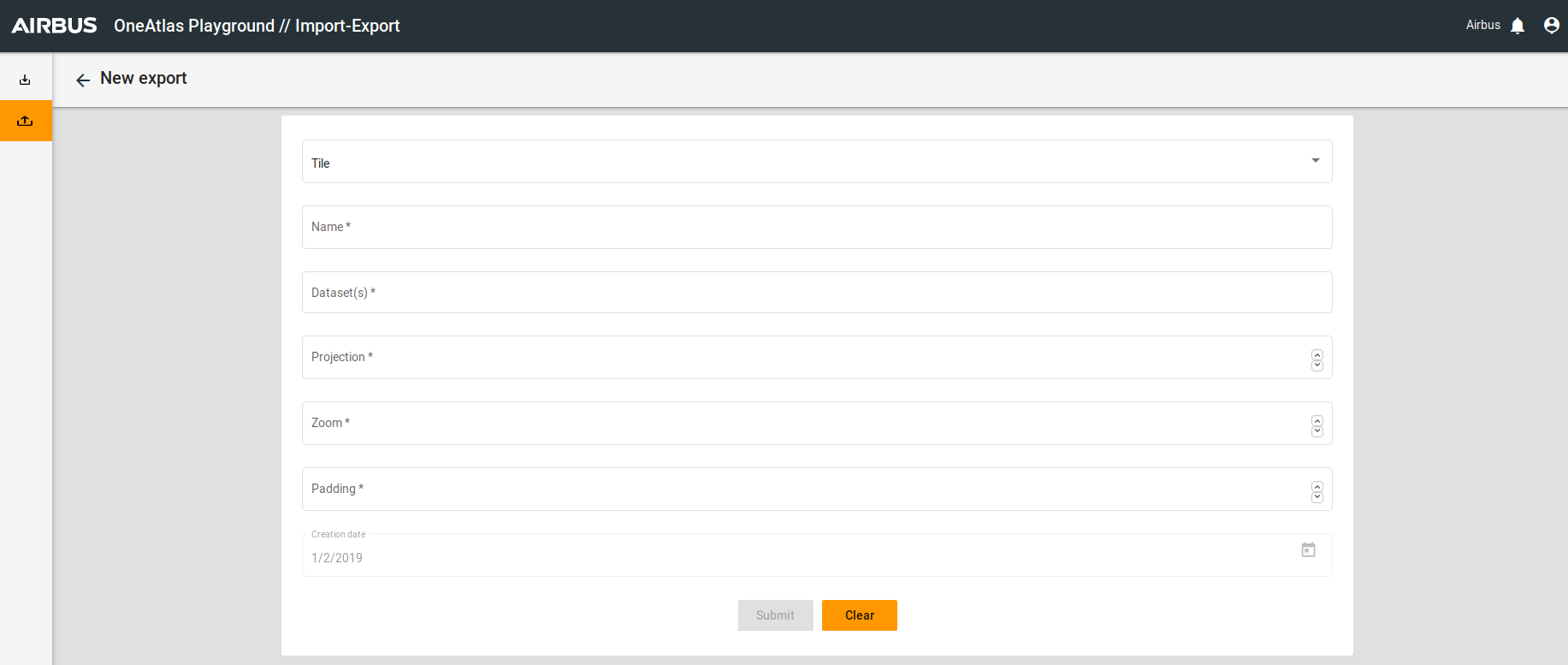 New Export